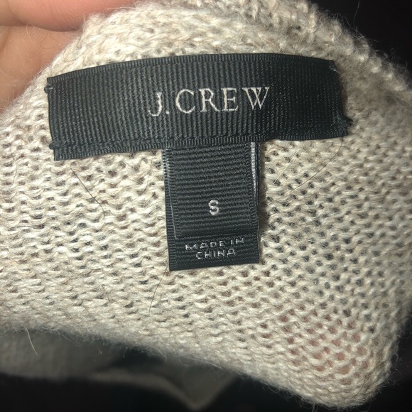 J. Crew jeweled sweater tee alpaca merino wool s76 - Picture 7 of 8